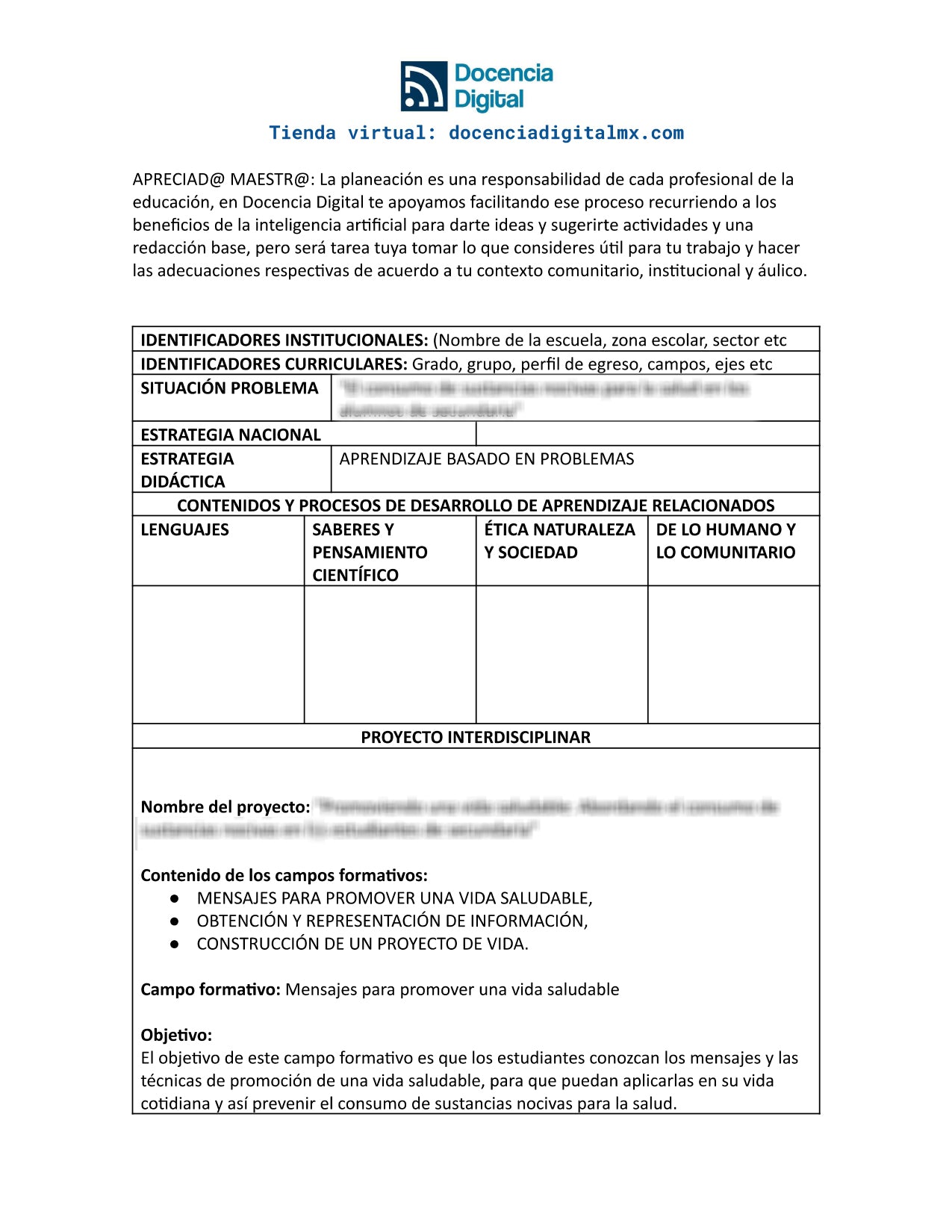 Violencia intrafamiliar. Primaria