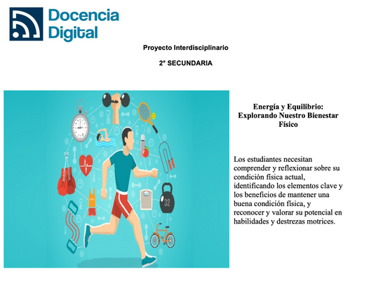 2° SECUNDARIA: Energía y Equilibrio: Explorando Nuestro Bienestar Físico